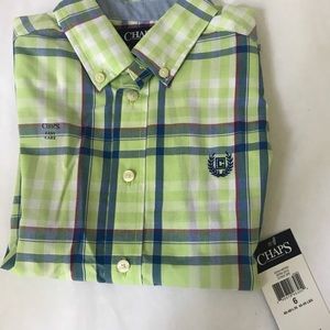 NWT Boys button down shirt from Chaps
